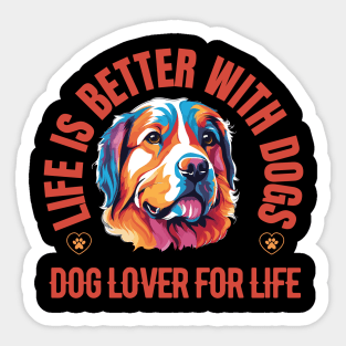 Dog Lover Sticker